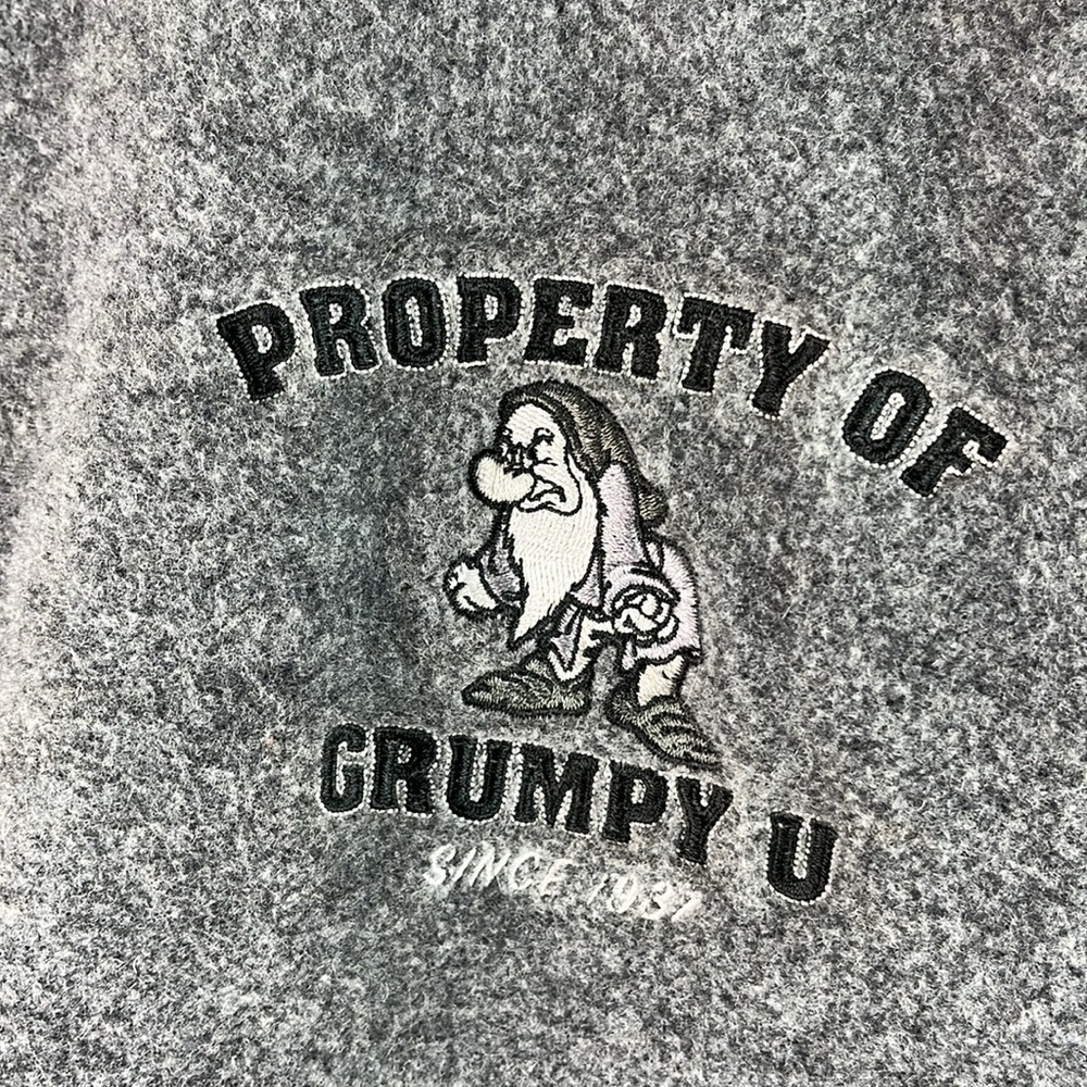 Disney Store Exclusive Grumpy Button Down Basebal… - image 7